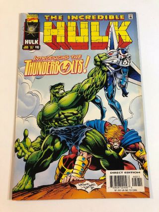 The Incredible Hulks 449 (1997) Marvel 1st App Thunderbolts