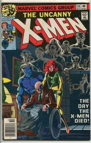 Uncanny X - Men 1963 Series 114 Fine Comic Book