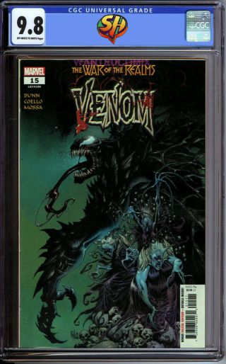 Venom 15 Secret Blood Variant Cgc 9.  8 6/12/19 Fast Track