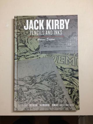 Jack Kirby Pencils And Inks Artist Edition Art Book