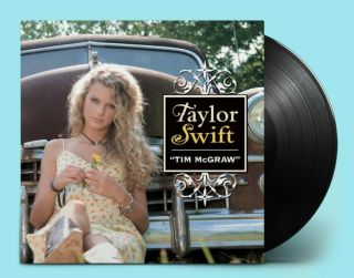 Taylor Swift Lp Vinyl Record 7” / Tim Mcgraw Limited Numbered