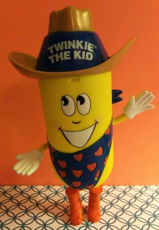 Hostess Twinkie The Kid Cowboy Twinkies Plastic Snack Cake Holder Case 2001