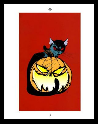 Tim Batman: The Long Halloween 1 Rare Production Art Cover Art
