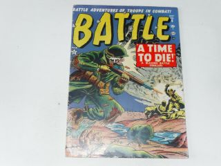 Battle 8 May 1952 Atlas War Comic See Notes