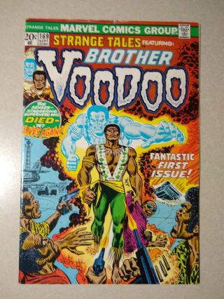 Strange Tales 169 1st Appearance Brother Voodoo 1973 Dr.  Strange 2 Movie