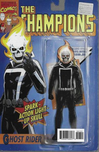 Champions Comic Issue 1 Limited Action Figure Variant Modern Age First Print