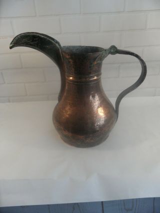 Very Large vintage Copper Islamic Dallah Coffee Pot 3