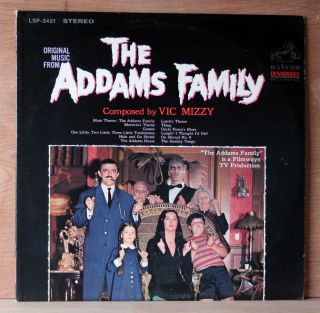 1965 Rca Records Addams Family Vinyl Album Tv Show Soundtrack Very Lp Ex