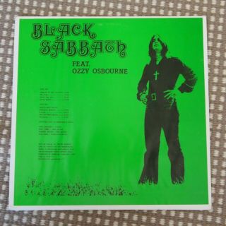 Very Rare Black Sabbath Feat.  Ozzy Osbourne Live 1978 Nm