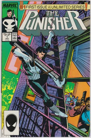 The Punisher 1 1987 Nm