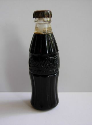 Vintage Coca - Cola Coke Miniature Bottle Lighter 2