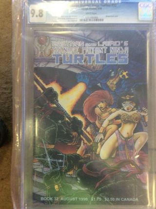Teenage Mutant Ninja Turtles Vol 1 Mirage 32 Cgc 9.  8