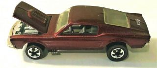 Vintage Hot Wheels Redlines 1967 Custom Mustang