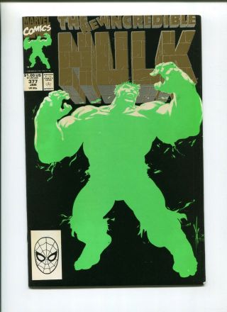 Incredible Hulk 377 (9.  0) 2nd Print 1991
