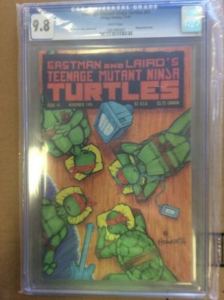 Teenage Mutant Ninja Turtles Vol 1 Mirage 41 Cgc 9.  8