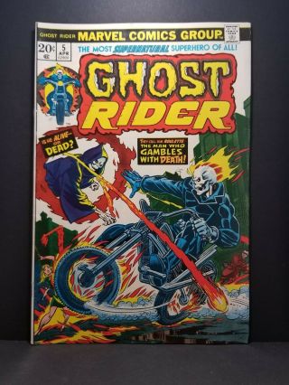 Marvel 1975 Ghost Rider 5.  7,  10 2