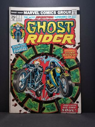 Marvel 1975 Ghost Rider 5.  7,  10 4