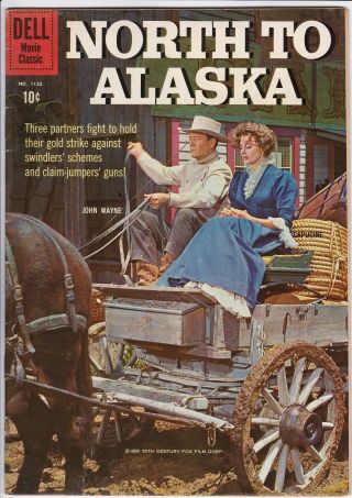 North To Alaska / Four Color 1155 (1960) John Wayne Photo Cover