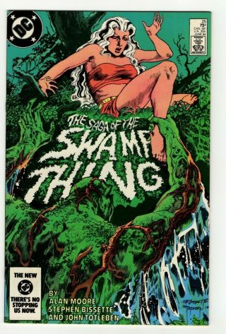 Saga Of The Swamp Thing 25 (2nd Series 1984) : Nm - 1st John Constantine Cameo