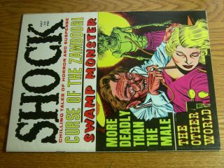 Shock Chilling Tales Of Horror And Mystery 2 Vf Classic Cover Hook Up