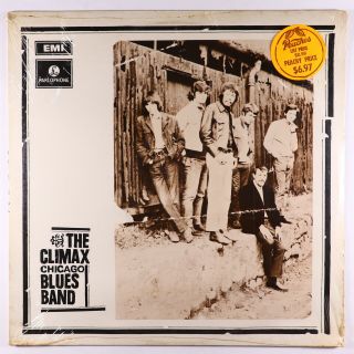 Climax Chicago Blues Band - S/t Lp - Parlophone Uk