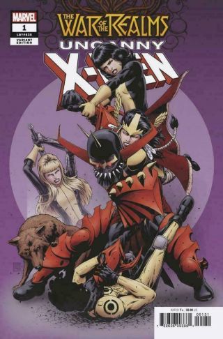 War Of Realms Uncanny X Men 1 Variant Cover 1:50 Marvel Christopher Cover C