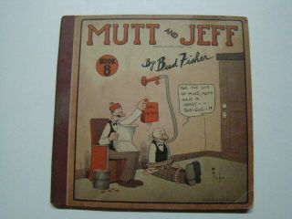 1922 Mutt And Jeff Softcover Comic Book 8 Bud Fisher Art Cupples And Leon Ny
