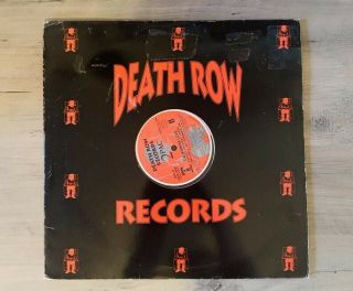 2Pac ft Dr Dre - California Love 1995 Death Row DRPS 00001 Promo Single VG, 3
