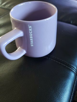 Starbucks 2019 Love Pride Heart Mug Coffee Cup 12 fl oz Ceramic Purple Rare 2