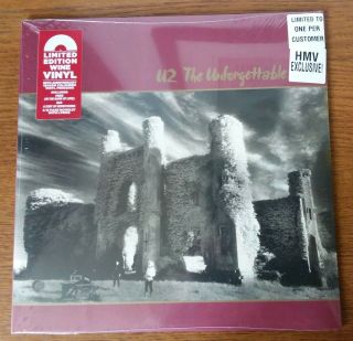 U2 The Unforgettable Fire - Ltd 12 " Red Wine Vinyl Lp Hmv Exclusive 1000 Only