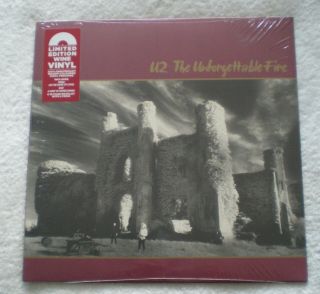 U2 The Unforgettable Fire Hmv Exclusive Red Wine Vinyl Lp 1000 Only