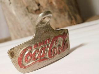 ANTIQUE BROWN CO STARR X DRINK COCA COLA BOTTLE OPENER MADE IN USA PATENT 1925 7