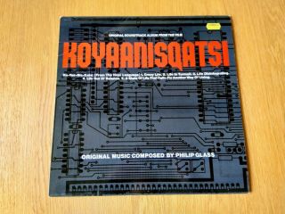 Koyaanisqatsi Film Soundtrack Ost Ex Vinyl Record Ista4 Philip Glass