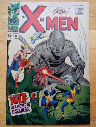 Marvel - X - Men 34 - " War " In A World Of Darkness -