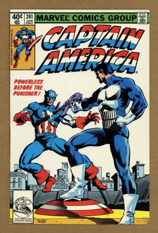 Captain America (1st Series) Jc Penney Reprint 241 1993 Fn/vf 7.  0