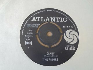 The Astors - Candy 1965 Uk 45 Atlantic Mod/northern Soul