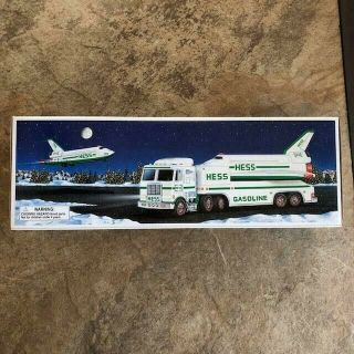 1999 Hess " Toy Truck And Space Shuttle With Satellite " - 