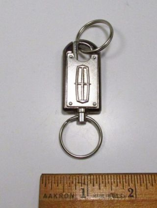 Vintage 1990s Lincoln Motors Dealership Drop In Mailbox Valet Key Fob Chain Ring