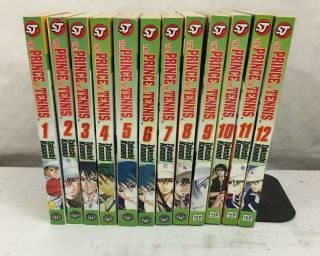 The Prince Of Tennis Vol 1 - 12: English,  Shomen Jump Graphic Novels Manga Anime