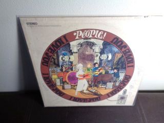 People 1968 Capitol Psych Rock Vg,  / I Love You / Rare Signed By 4 Band Members