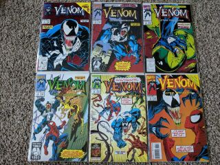Venom: Lethal Protector 1 2 3 4 5 6 (full Run 1 - 6) Marvel Comic 1993 Spider - Man