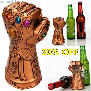 Thanos Infinity Gauntlet Glove Bottle Opener Soda Beer Cap Opening Tool