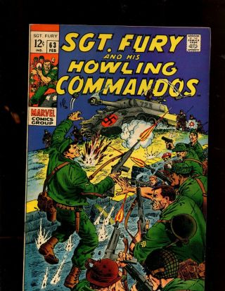 Sgt Fury & His Howling Commandos 63 (9.  0) To Die With Honor