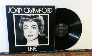 Joan Crawford ‎– Live (2 x LP Set 1978) Interview,  Musical RARE,  DPA 2 - 1402,  NM - 2