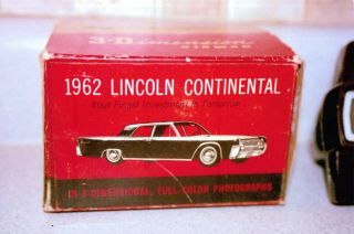 1962 Lincoln Continental View - Master Promotional Box w/ View - Master 2