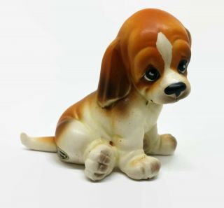 Vintage Josef Beagle Puppy Dog Animal Figurine Home Decor Japan