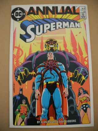 Superman Annual 11 Nm - 1st Black Mercy Alan Moore Story Dc 1985