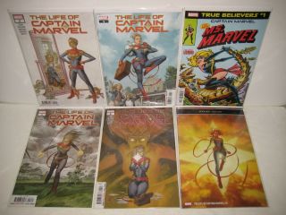 Life Of Captain Marvel 1 2 3 4 5 Comic Books Full Series Marvel