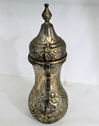 Antique Islamic Middle Eastern Arabic Persian Dallah Bedouin Oman Coffee Pot 8
