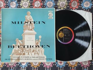 Capitol P 8313 Ed1 - Beethoven Violin Concerto - Nathan Milstein - Pso Ex,  